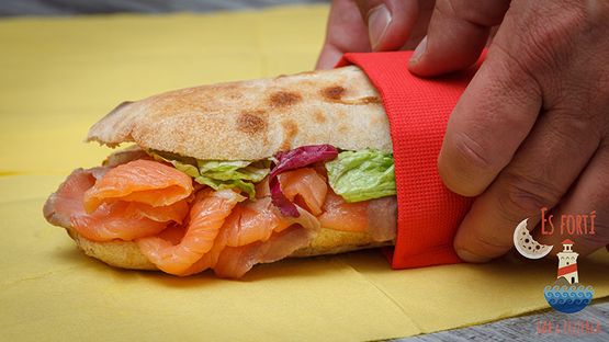 sándwich de salmón de Bar & Pizzería Es Fortí
